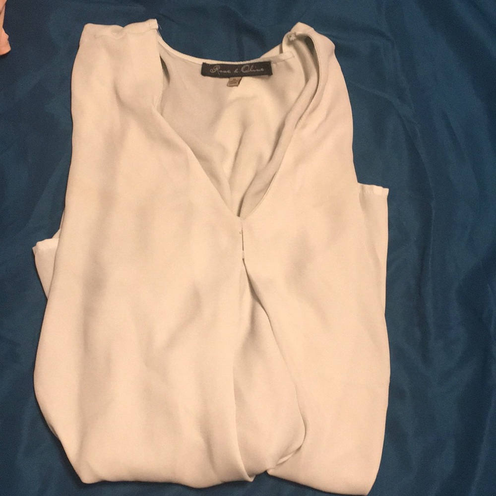 Mint green blouse